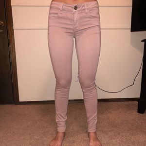 Pink jeggings